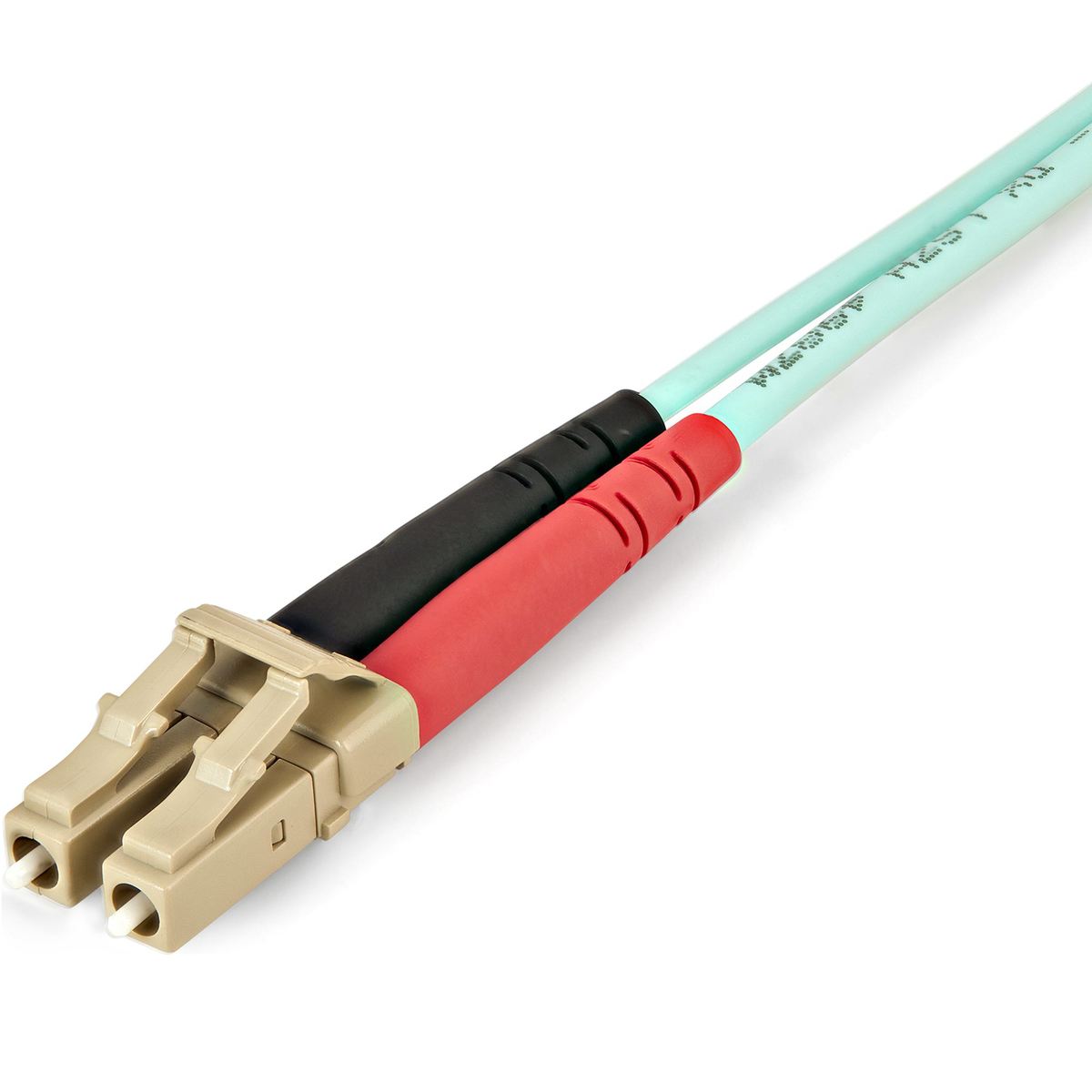 2m Aqua MM 50/125 OM4 Fiber Optic Cable