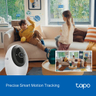 PAN/TILT AI HOME SECURITY WI-FI CAMERA