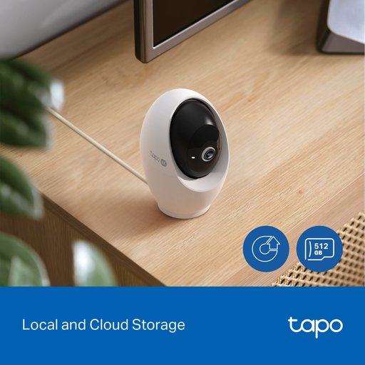 PAN/TILT AI HOME SECURITY WI-FI CAMERA