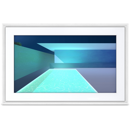 27inch (69cm) Canvas White Frame