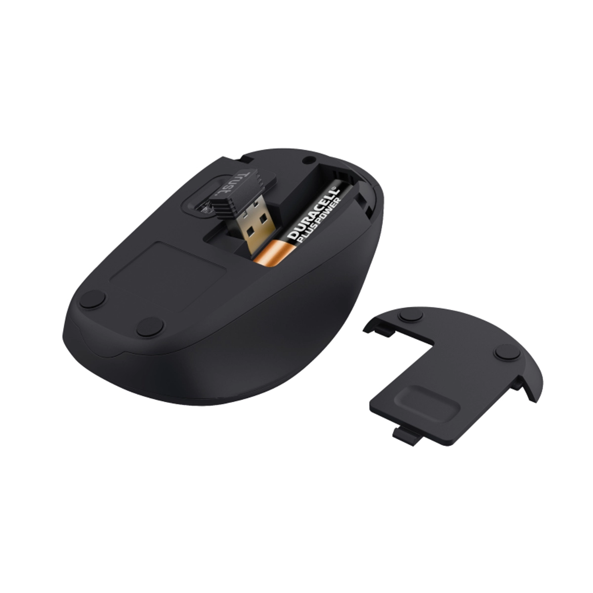 Yvi+ Wireless Mouse Black Eco