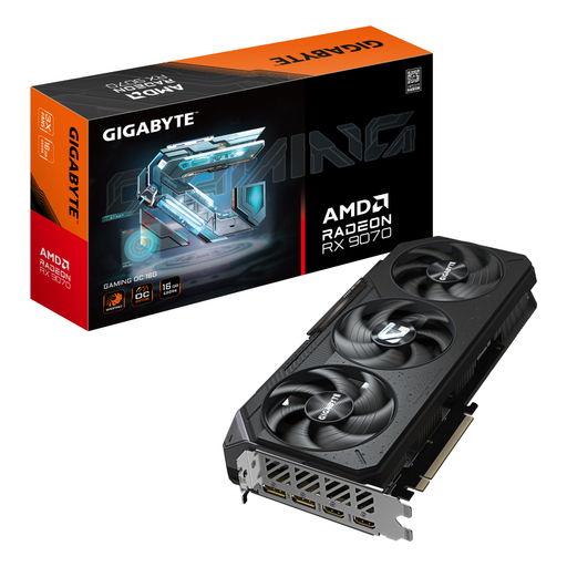 GPU AMD RX9070 GAMING OC 16G Fan