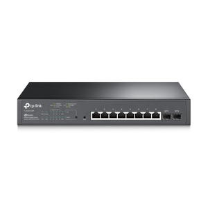 TP-Link, JetStream 10p Gig SM Switch - 8p PoE+