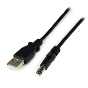 1m USB-Type N Barrel 5V DC Power Cable