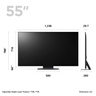 LG QNED QNED81 55 4K Smart TV