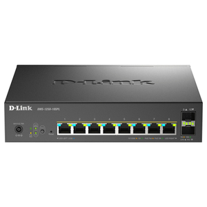 D-Link, 10 Port Multi-Gig Smart Managed PoE+