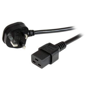 Startech, 2m Power Cord - BS1363-IEC 320 C19