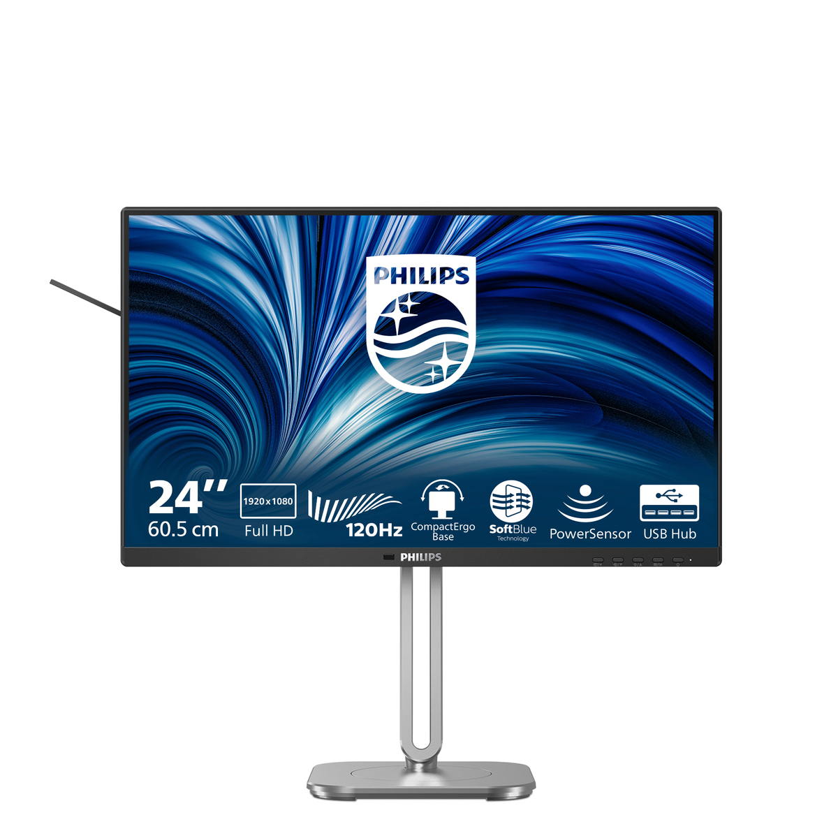 23.8 IPS WLED 1xHDMI 1x DP USB hub