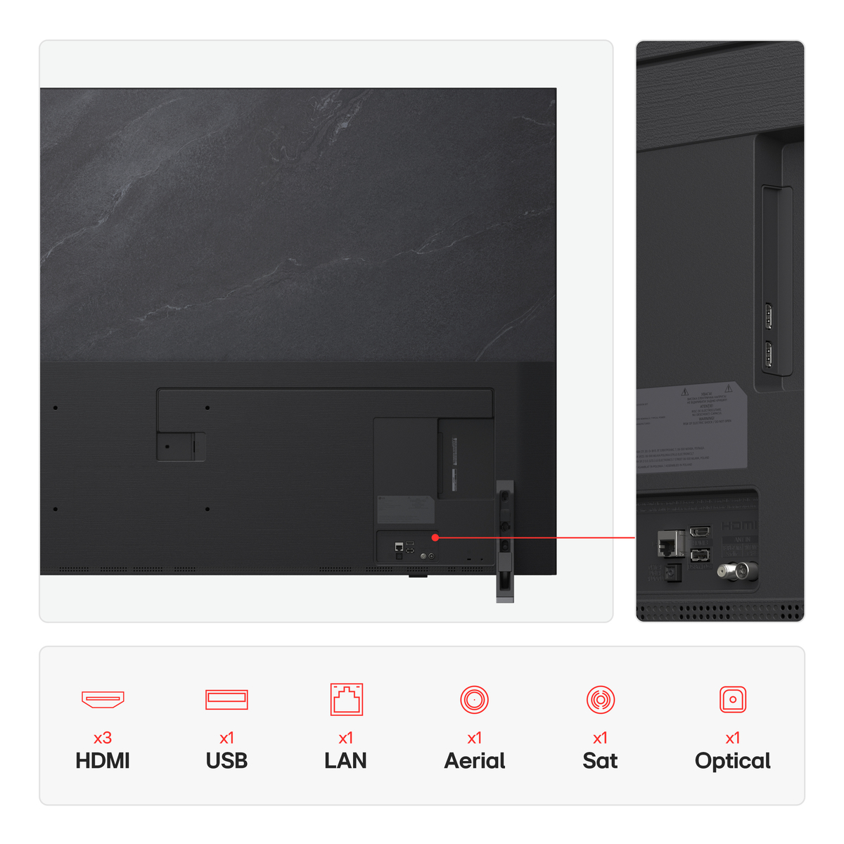 LG QNED84A 75 inch Quantum Dot Mini LED