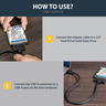 USB 3.1 Gen 2 (10Gbps) Adapter Cable for