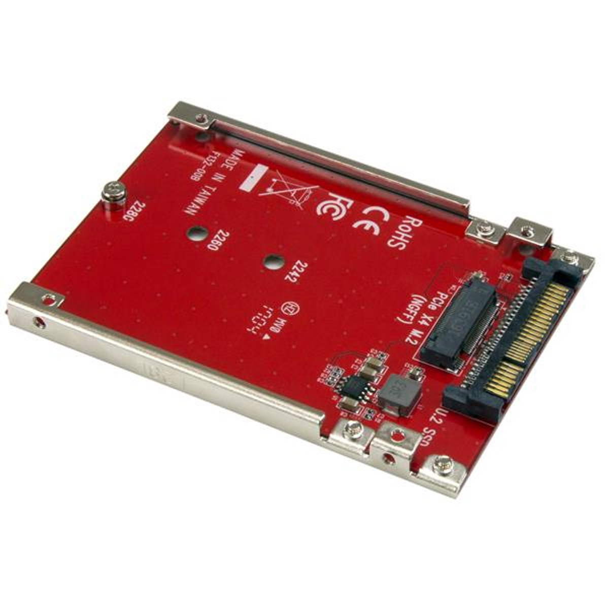 M.2 Drive to U.2 (SFF-8639) Host Adapter