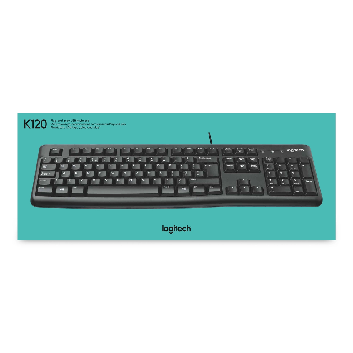 Keyboard K120 BLK -FRA