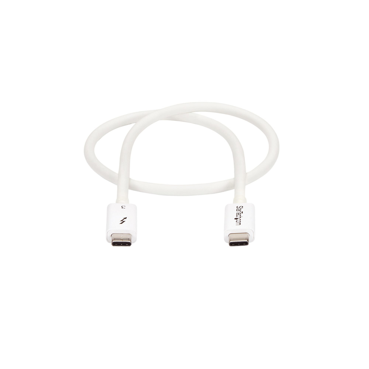 0.5mThunderbolt 3 Cable 40Gbps - White
