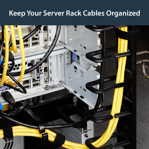 6ft Vertical D-Ring Hook Cable Organizer