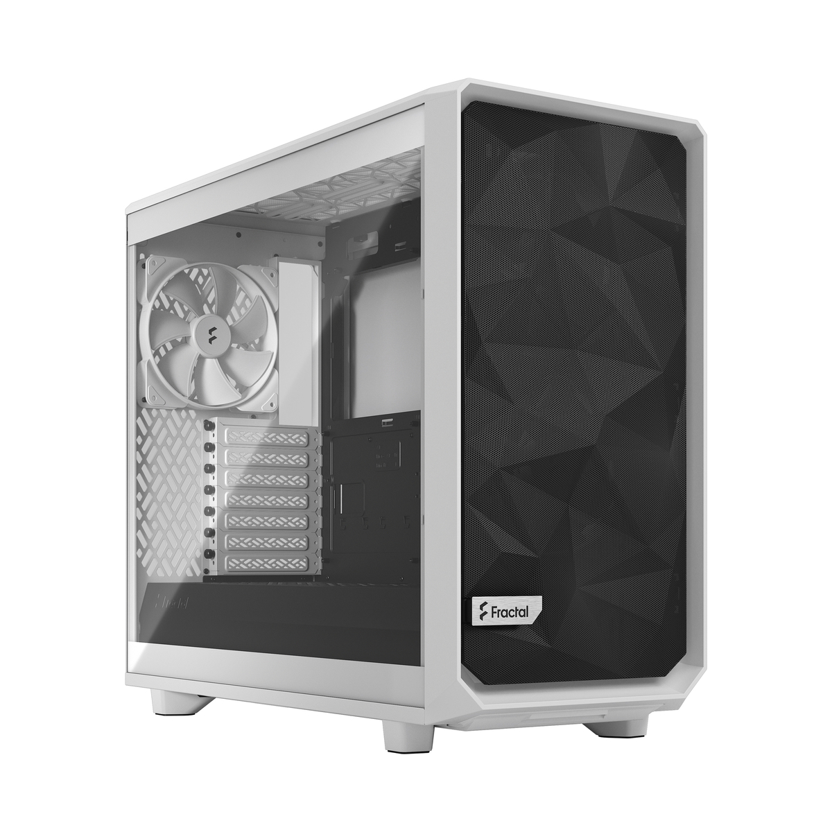 CASE ATX Meshify 2 Lite Wht TG Clear