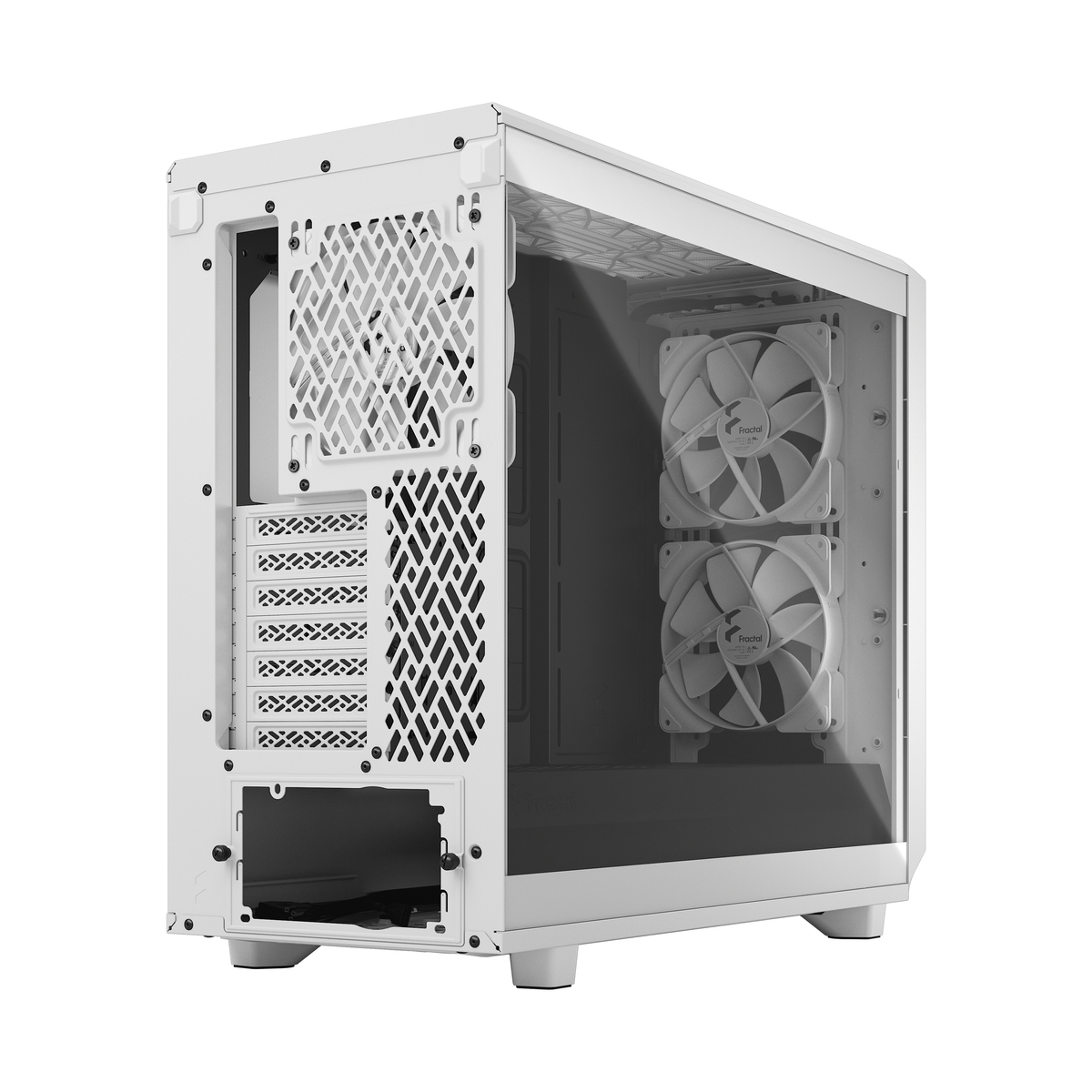 CASE ATX Meshify 2 Lite Wht TG Clear