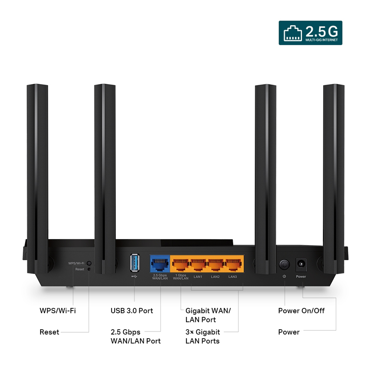 AX3000 Multi-Gigabit Wi-Fi 6 Router