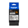 TZES151 24mm Black On Clear Label Tape