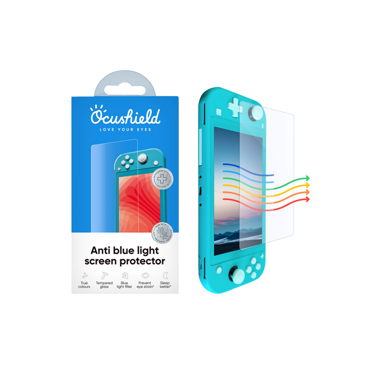 Anti Blue Light Tempered Glass for Ninte