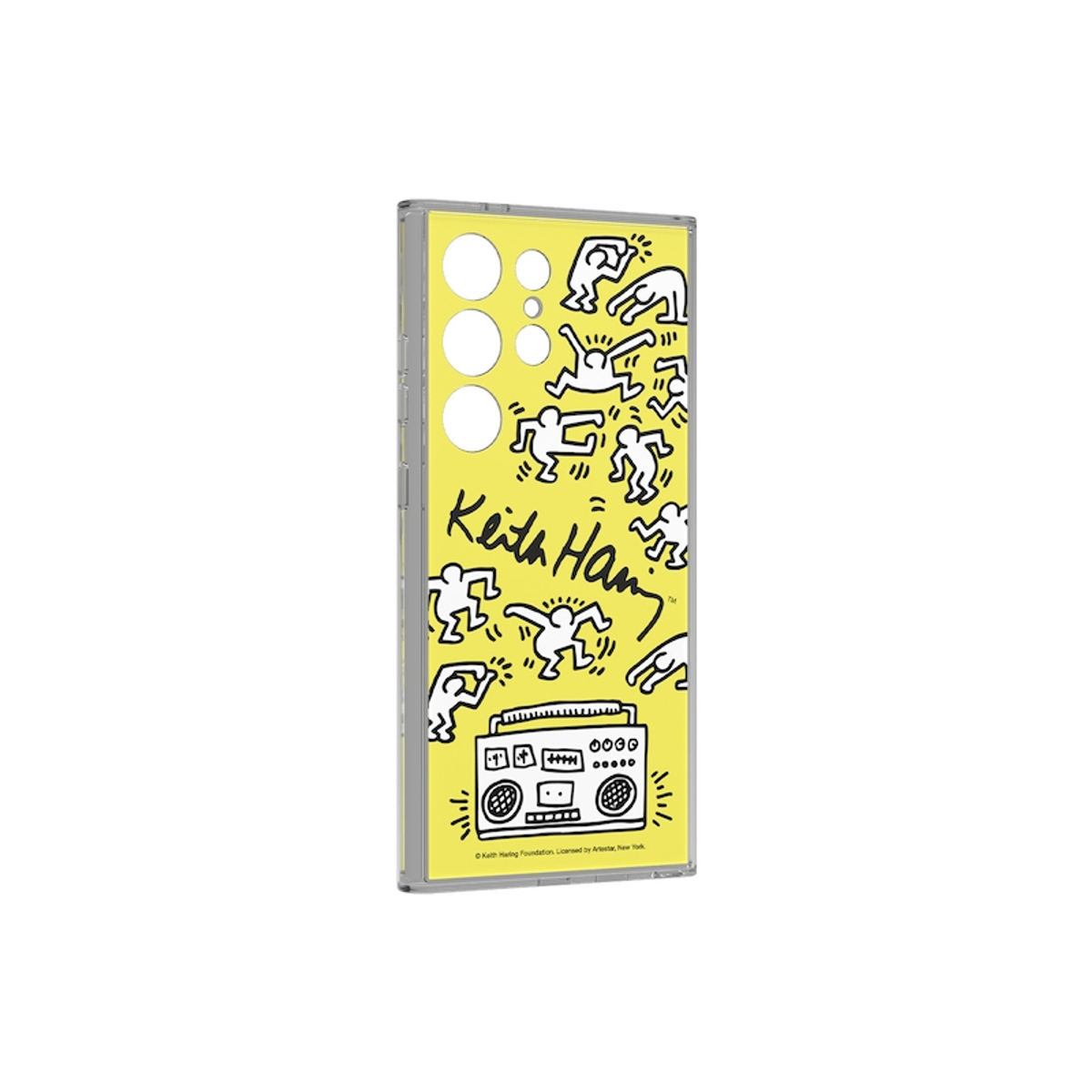 S24 Ultra Keith Haring Dance PlateYellow