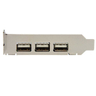 4 Port PCIE Low Profile HS USB Card