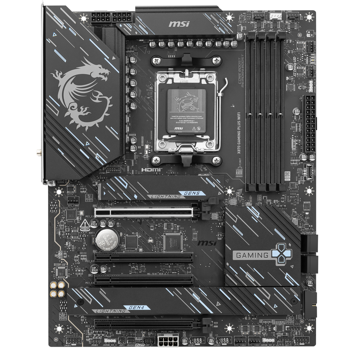 MB AMD AM5 X870 GAMING PLUS WIFI ATX