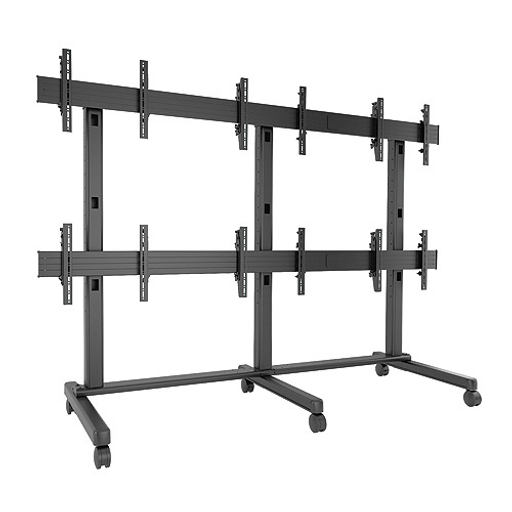 LVM3X2U Fusion 3X2 Video Wall Cart
