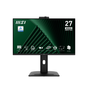 MSI, 27" Flat QHD Hub/Dock HDR SOL ADJ Stand