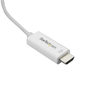 Cable USB C to HDMI 2m 4K60Hz - White