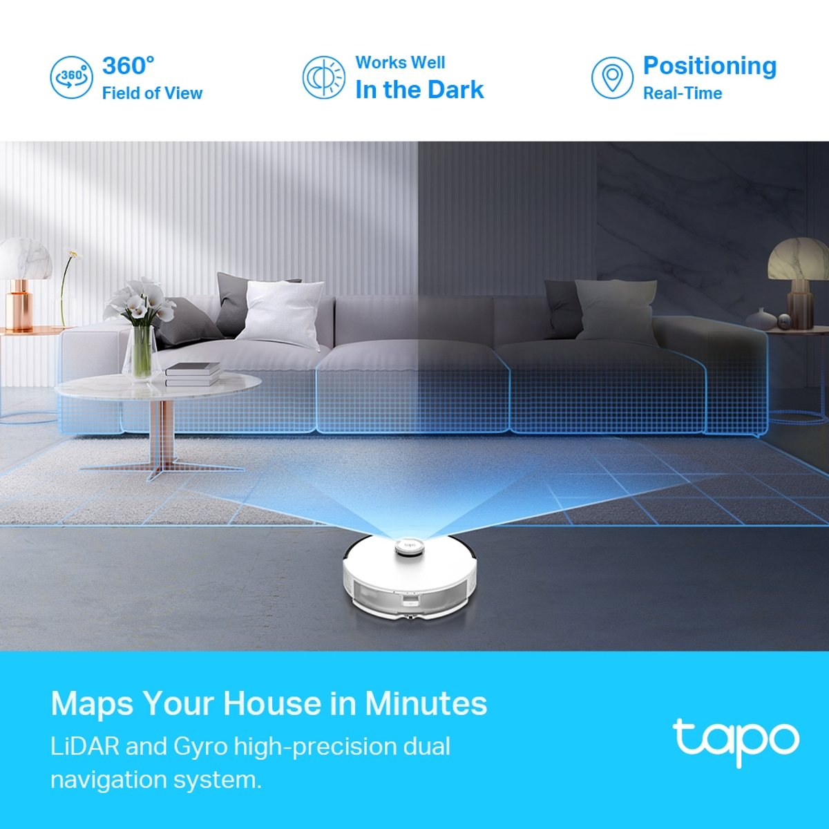 Robot Vacuum Cleaner & Auto-Empty Dock