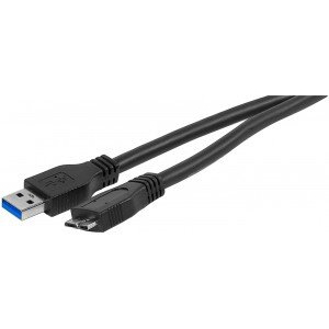 USB 3.0 A to micro B Black- 5 m