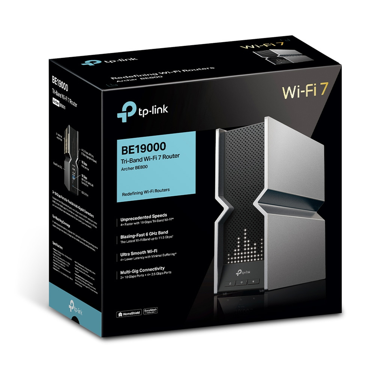 BE19000 Tri-Band Wi-Fi 7 Router