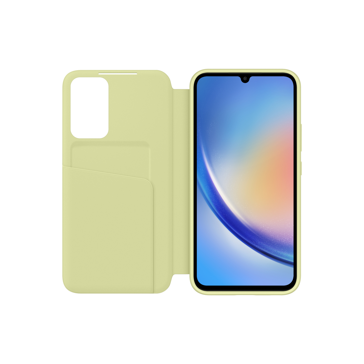 Smart View Wallet Case For A34