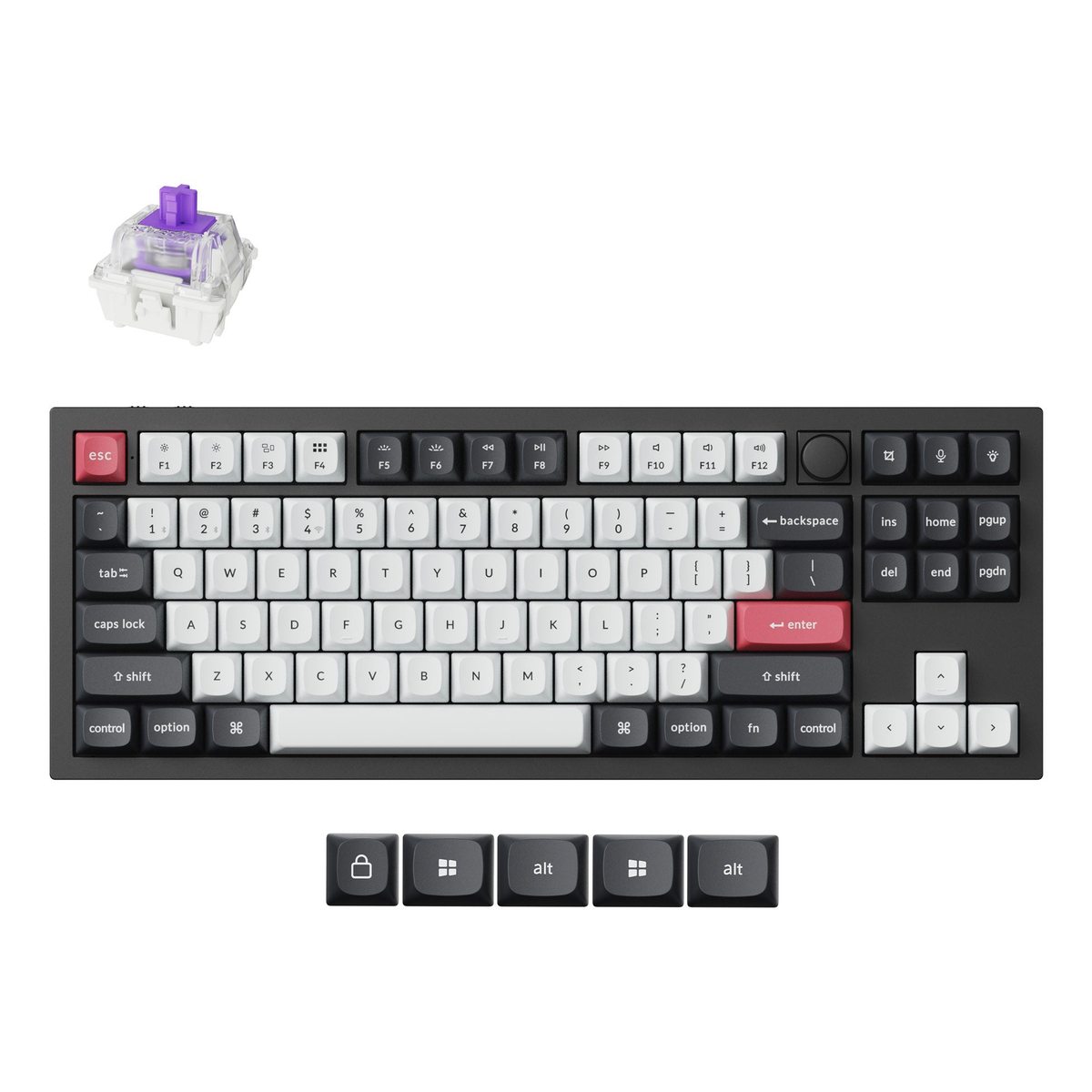 Q3H-M1-UK 80% Keyboard