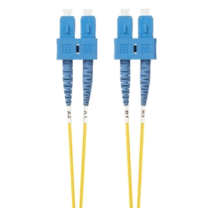 4Cabling, 3m SC-SC OS2  OS1 Singlemode Fibre Opti