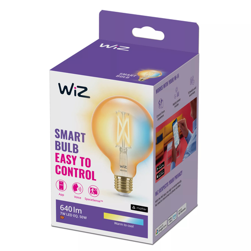 Wi-Fi 50W G95 E27 920-50 Amb TW 1PF/6
