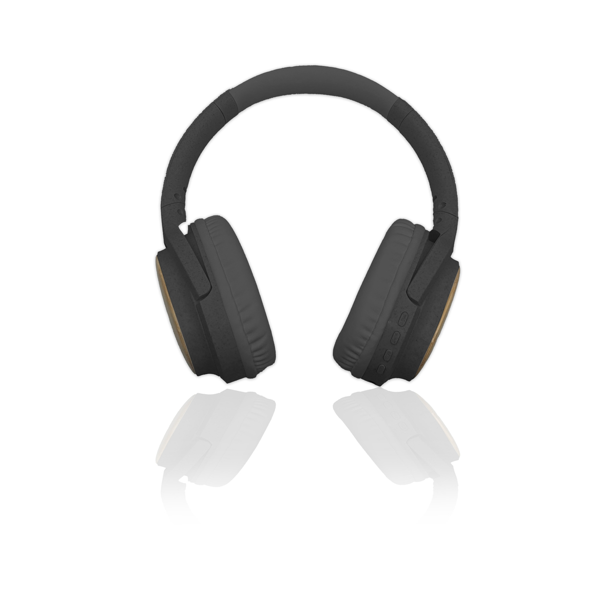 Bio Rechargable Bluetooth Headphones BLK