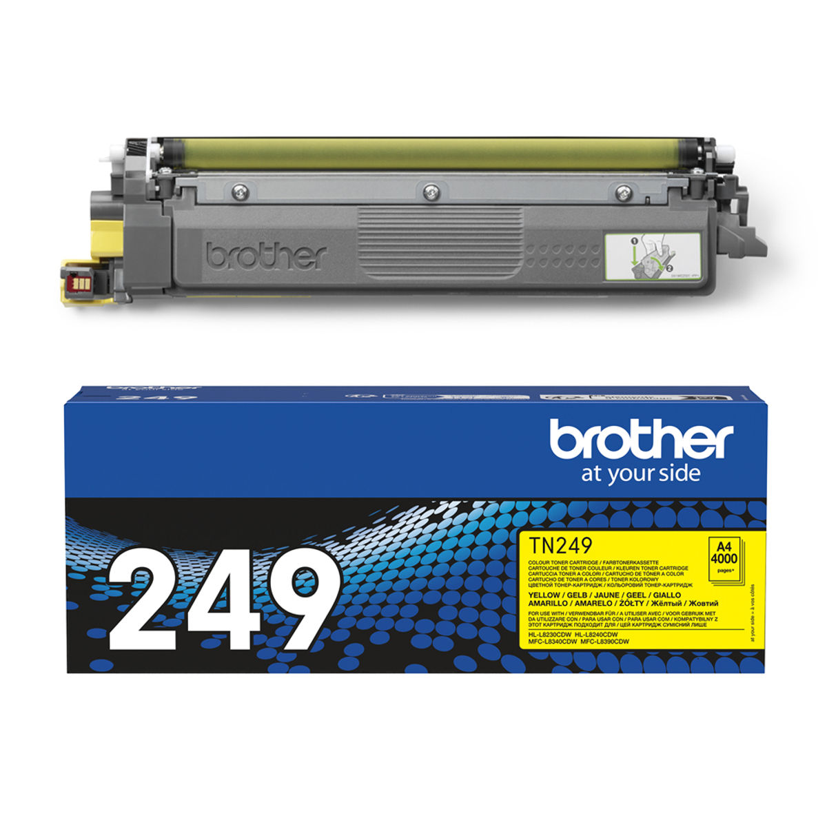 TN249Y Yellow 4.000 Pages Toner