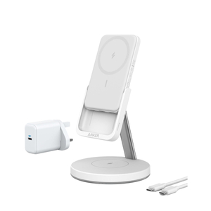 Anker, Mag-Go 2-in-1 Stand 5K White UK Plug