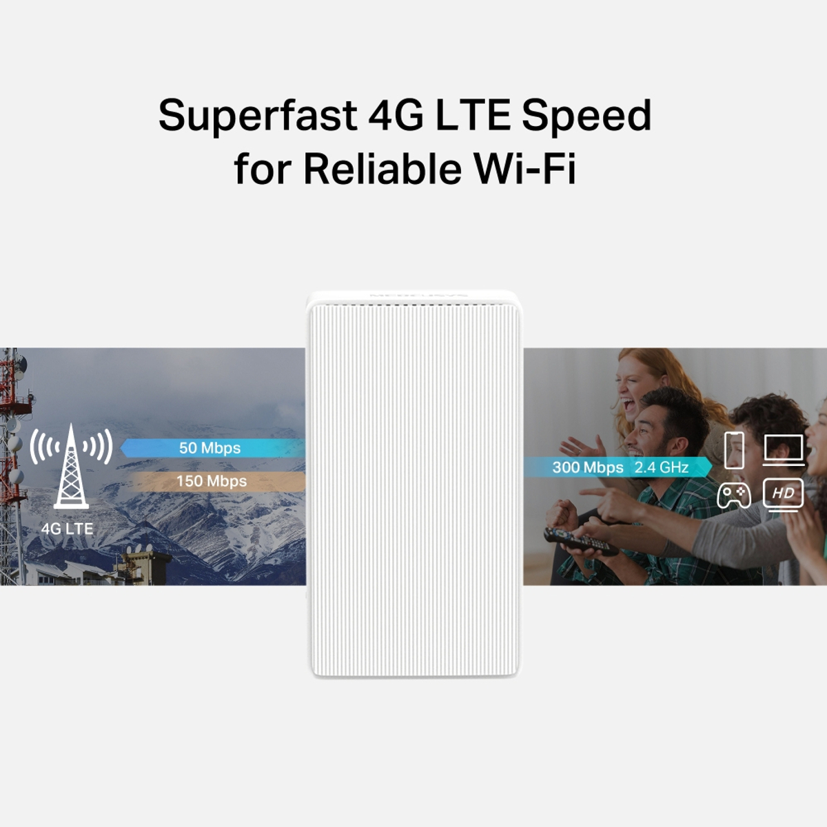 300Mbps Wireless N 4G LTE Router