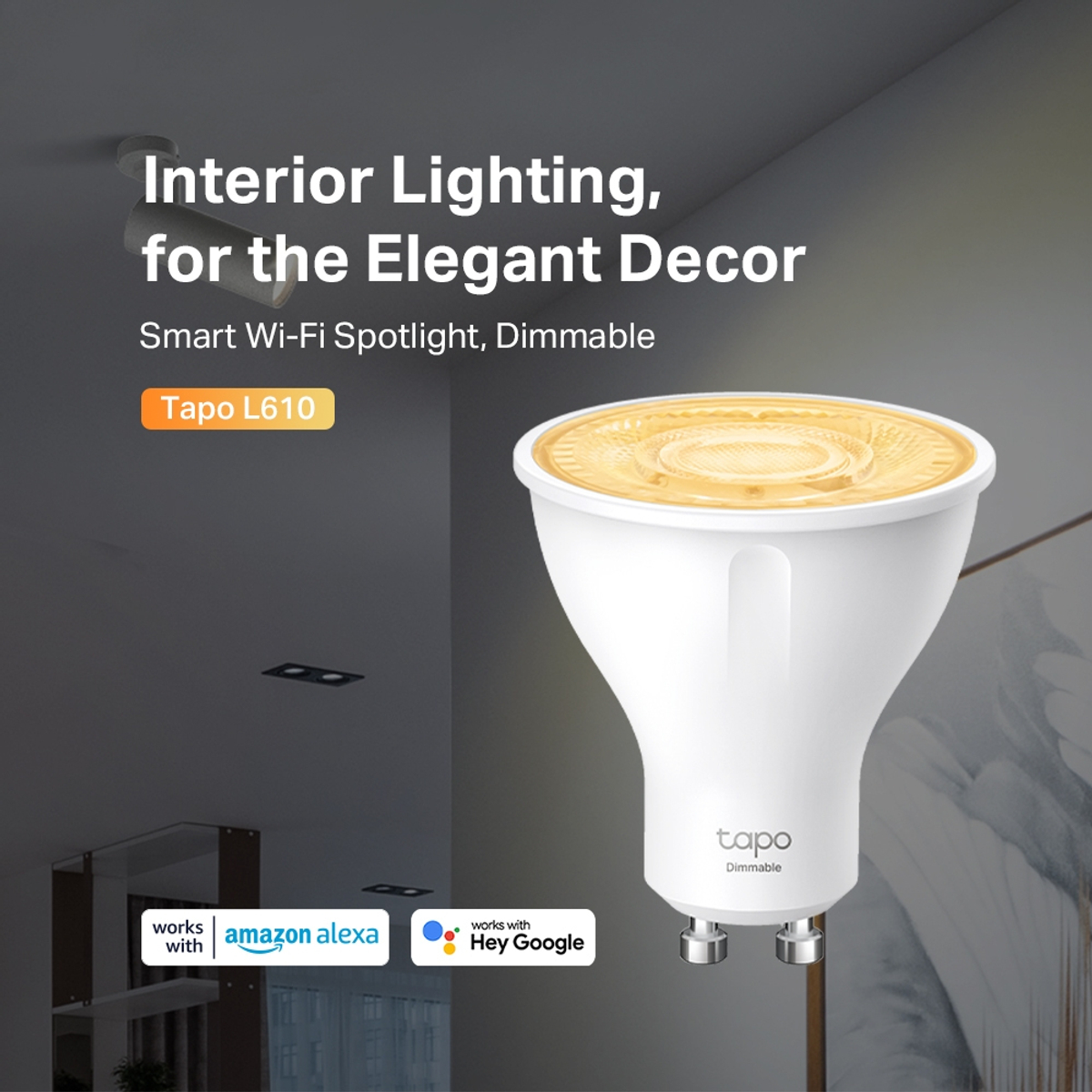 Tapo Smart Wi-Fi Dimmable 4-Pack