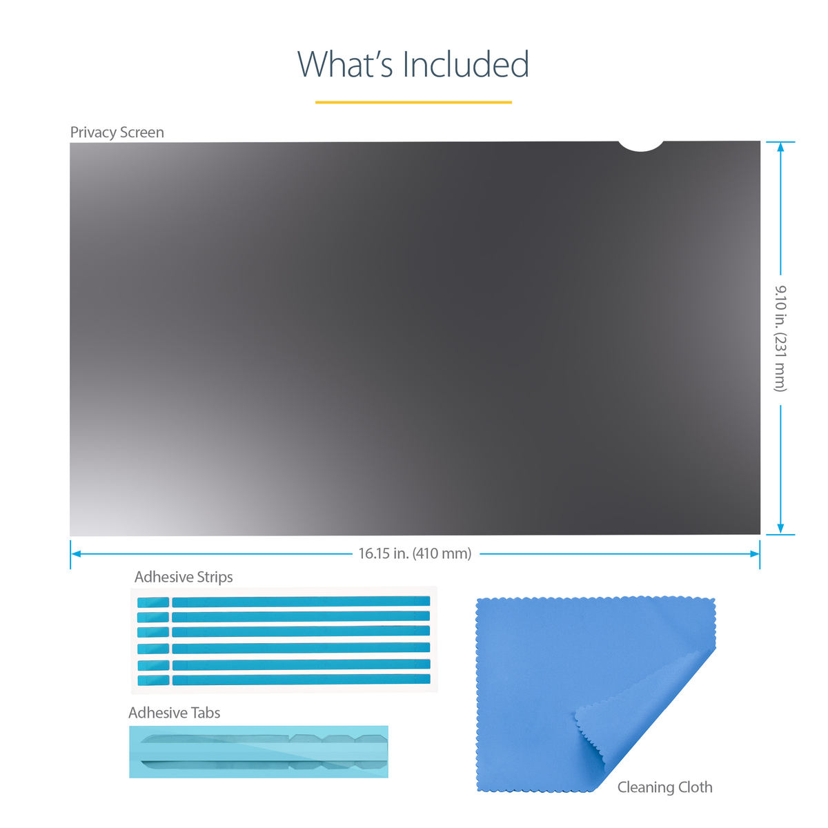 18.5 inch Monitor Privacy Screen Filter