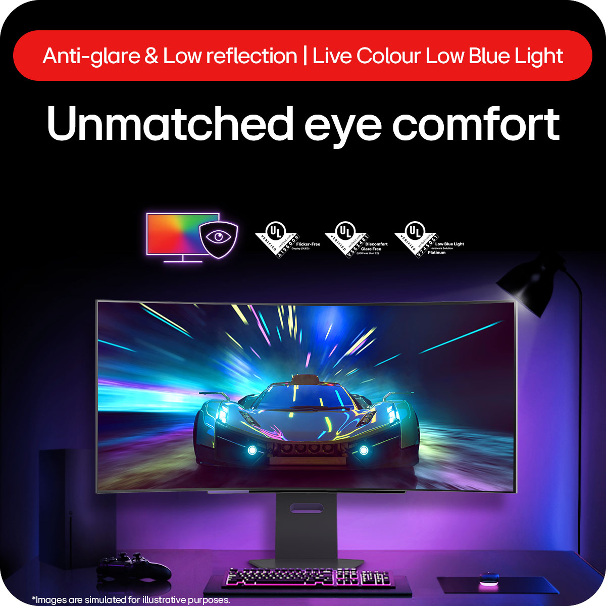45'' Curved Gaming Monitor 240Hz