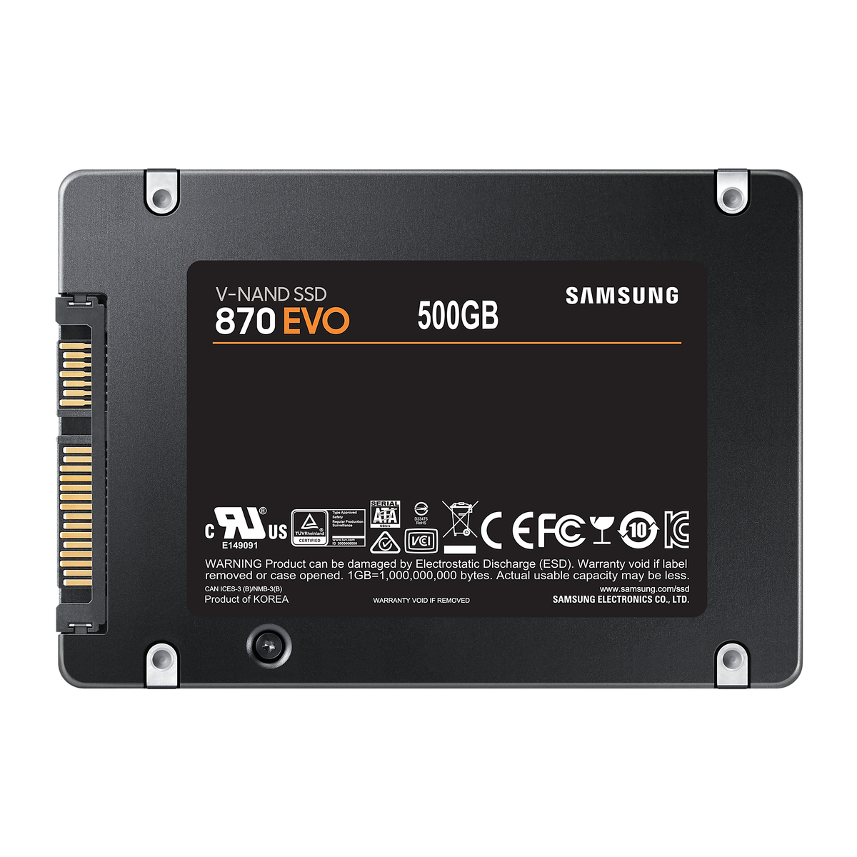 SSD Int 500GB 870 EVO SATA 2.5