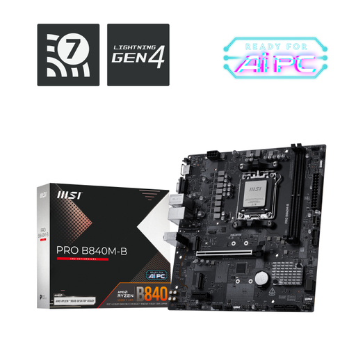 MB AMD AM5 B840M-B PRO D5 MATX