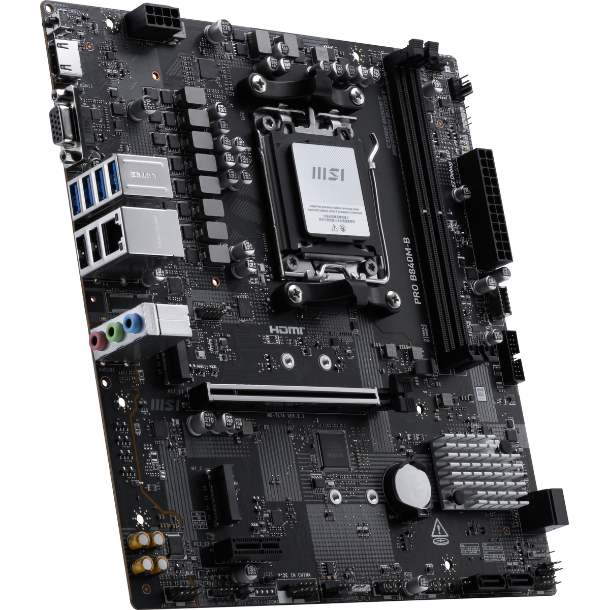 MB AMD AM5 B840M-B PRO D5 MATX