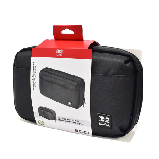 HORI Reversible Travel Pouch Black NSW2