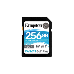 Kingston, FC 256GB SDXC Canvas Go Plus C10 UHS-I