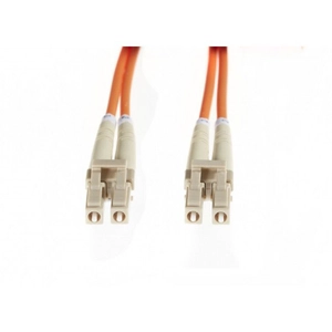 4Cabling, 1m LC-LC OM1 Multimode Fibre Optic Duple