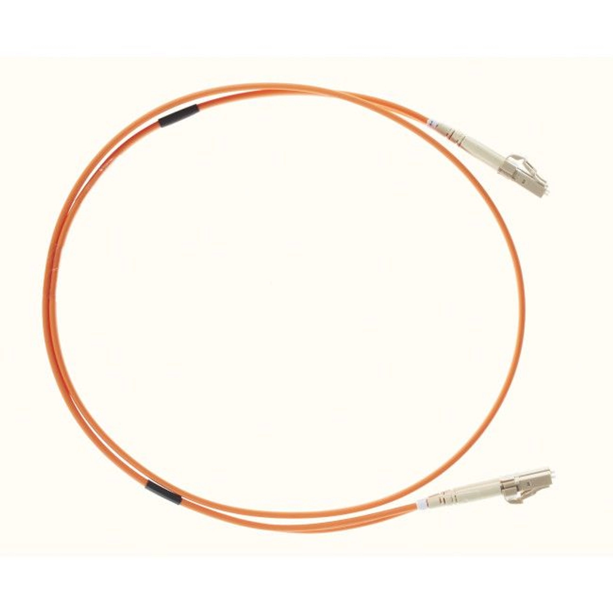 1m LC-LC OM1 Multimode Fibre Optic Duple